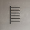 Wall-Mounted 10 Rod Heated Towel Rack with Digital Display