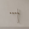 Modern Curved Spout Wall-mounted Bathtub Filler