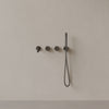 Modern Curved Spout Wall-mounted Bathtub Filler