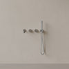 Modern Curved Spout Wall-mounted Bathtub Filler