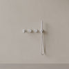 Modern Curved Spout Wall-mounted Bathtub Filler