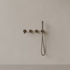 Modern Curved Spout Wall-mounted Bathtub Filler