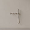 Modern Curved Spout Wall-mounted Bathtub Filler