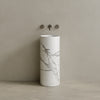 Colva Handcrafted Stone Pedestal Sink
